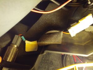 Cigarette lighter wiring