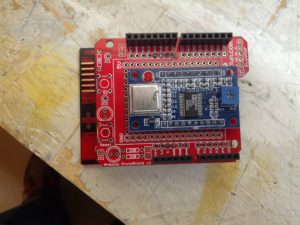 Arduino Diavolino and a home-built shield